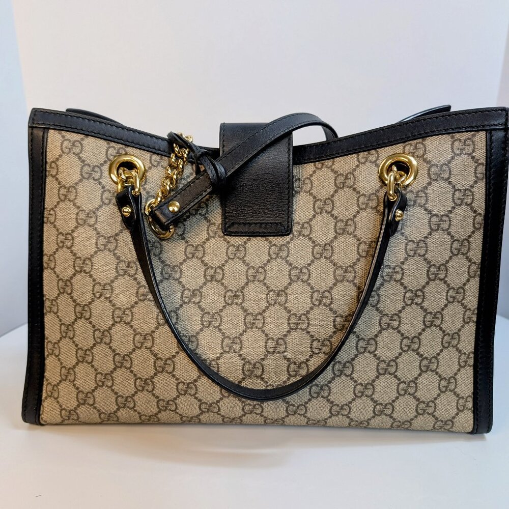 Gucci GG Supreme Padlock Large Tote Bag - Picture 5 of 16